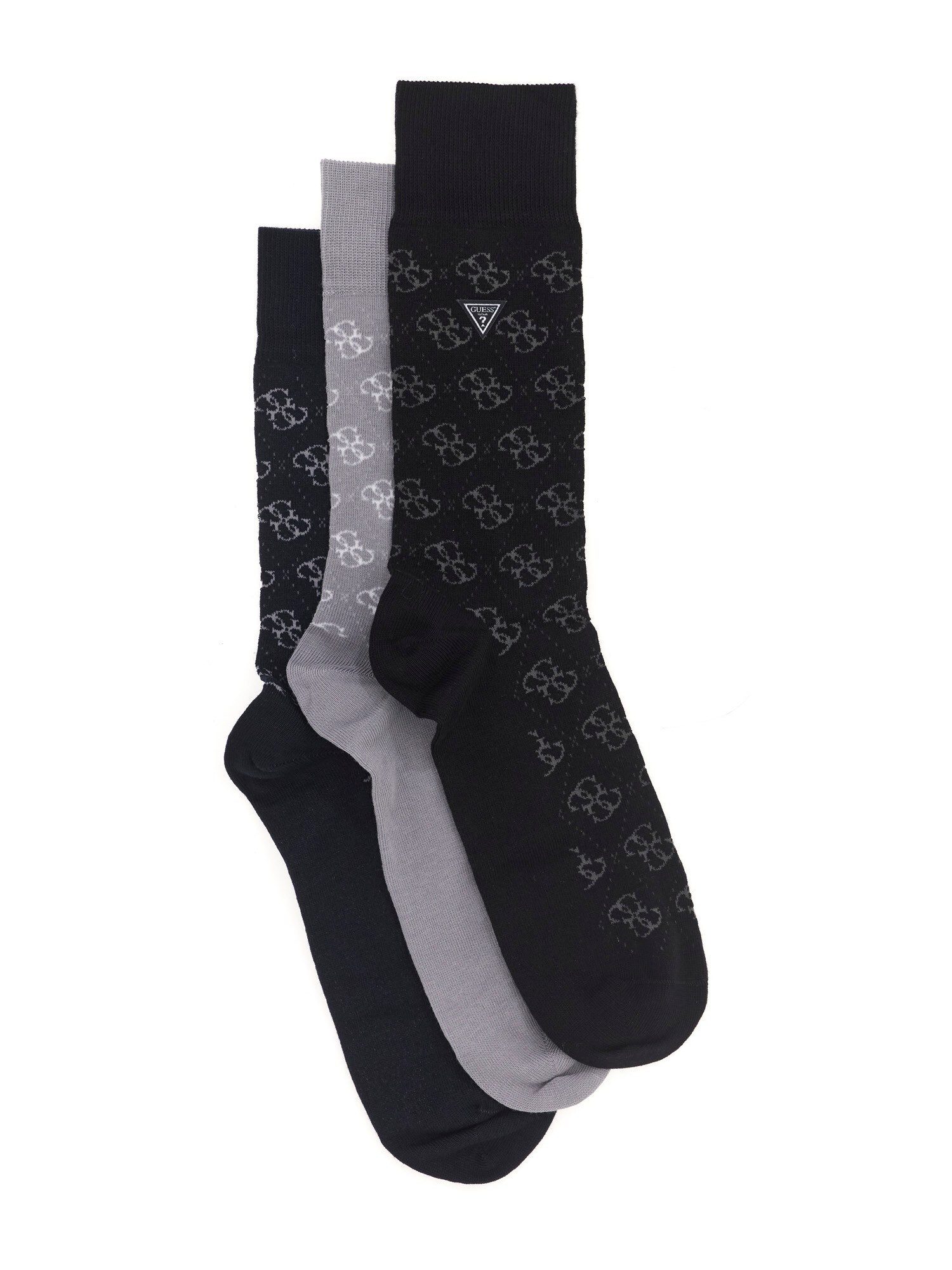 Guess Socken SOCKS 3PACK (Packung, 3-Paar) mit 4G-Logojacquard