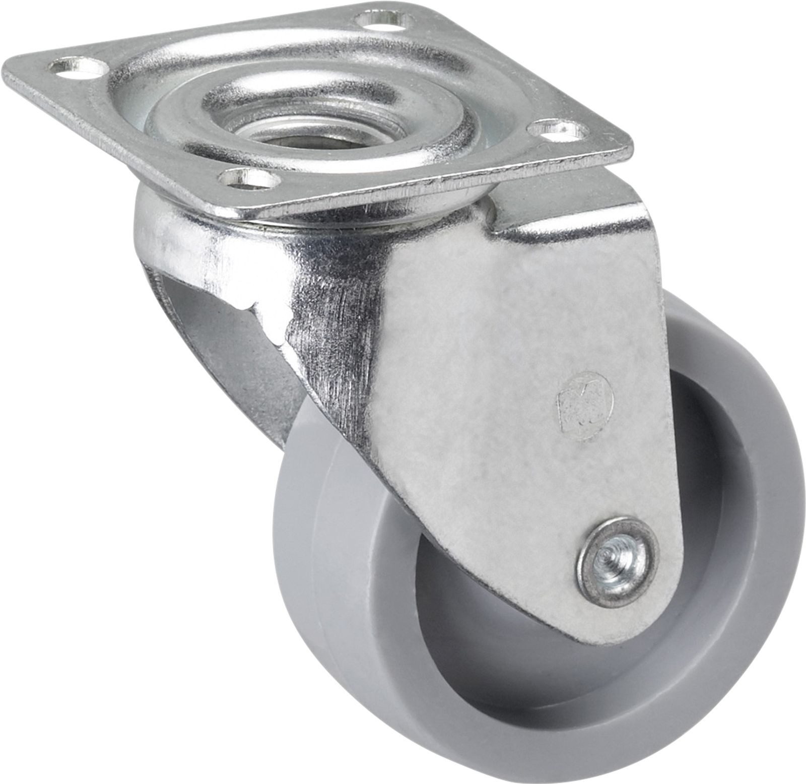 Metafranc Möbelrolle METAFRANC Lenkrolle Möbellenkrolle 800540 45 Mm Mit Platte
