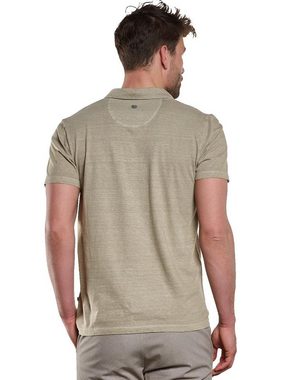 Engbers T-Shirt Polo-Shirt mit Leinen-Anteil