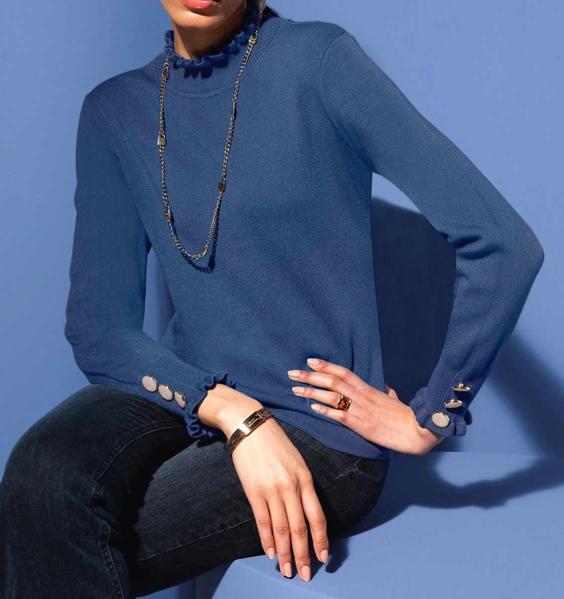 Longpullover Otto Versand Rollkragenpullover Damen Tom Tailor Otto