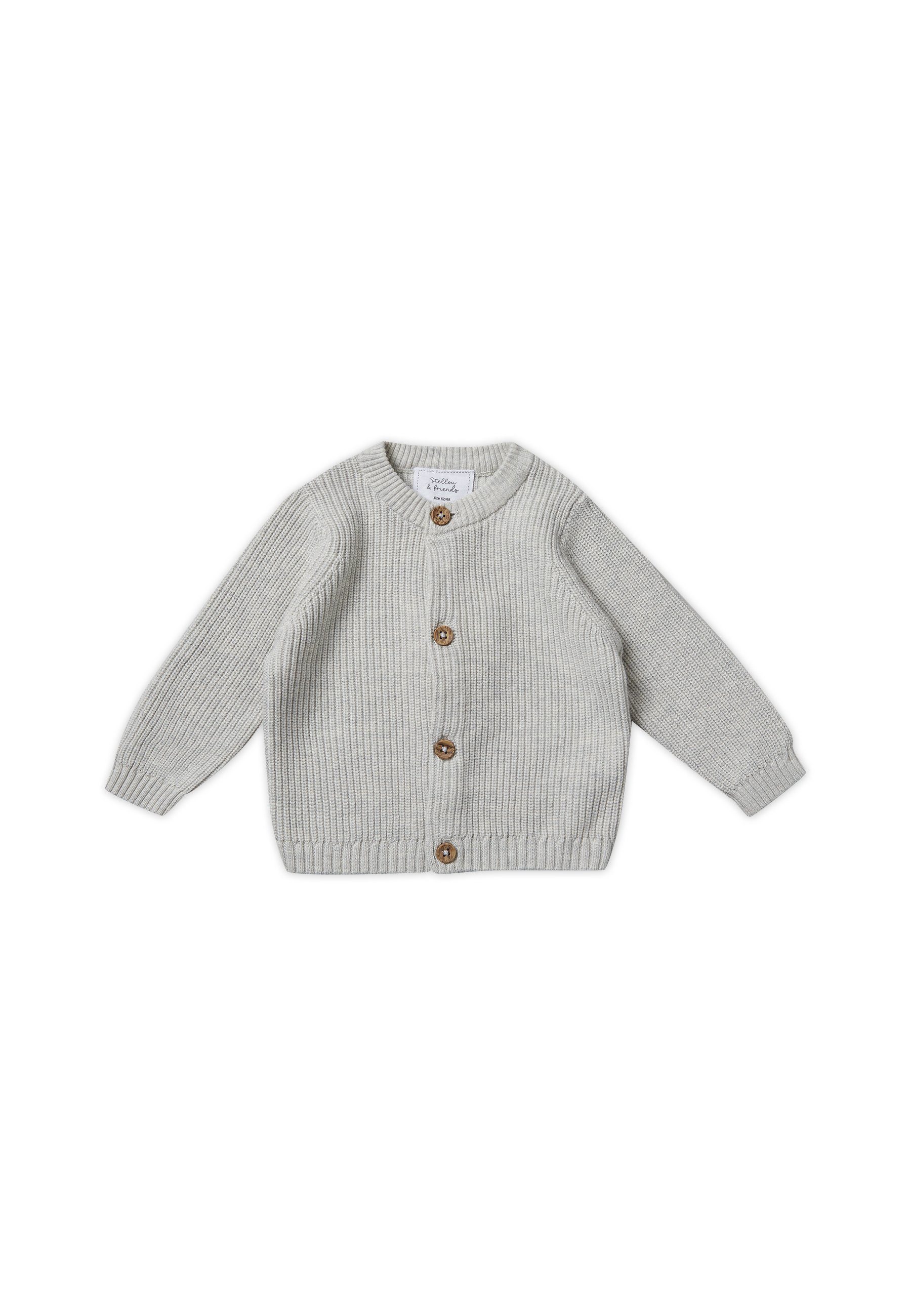 Stellou & friends Strickjacke Leicht gerippte günstig online kaufen