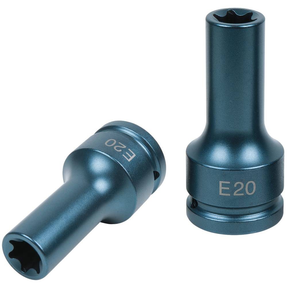 KS Tools Bit- und Steckschlüsselset 3/4″ Torx-E-Kraft-Stecknuss, lang, E20 460.1502