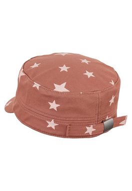 Sterntaler® Beanie Worker Cap Sterne (1-St., Cap für Kinder mit Größenregulierung ideal für den Sommer) Baseball Cap aus Baumwolle mit Metallschließe