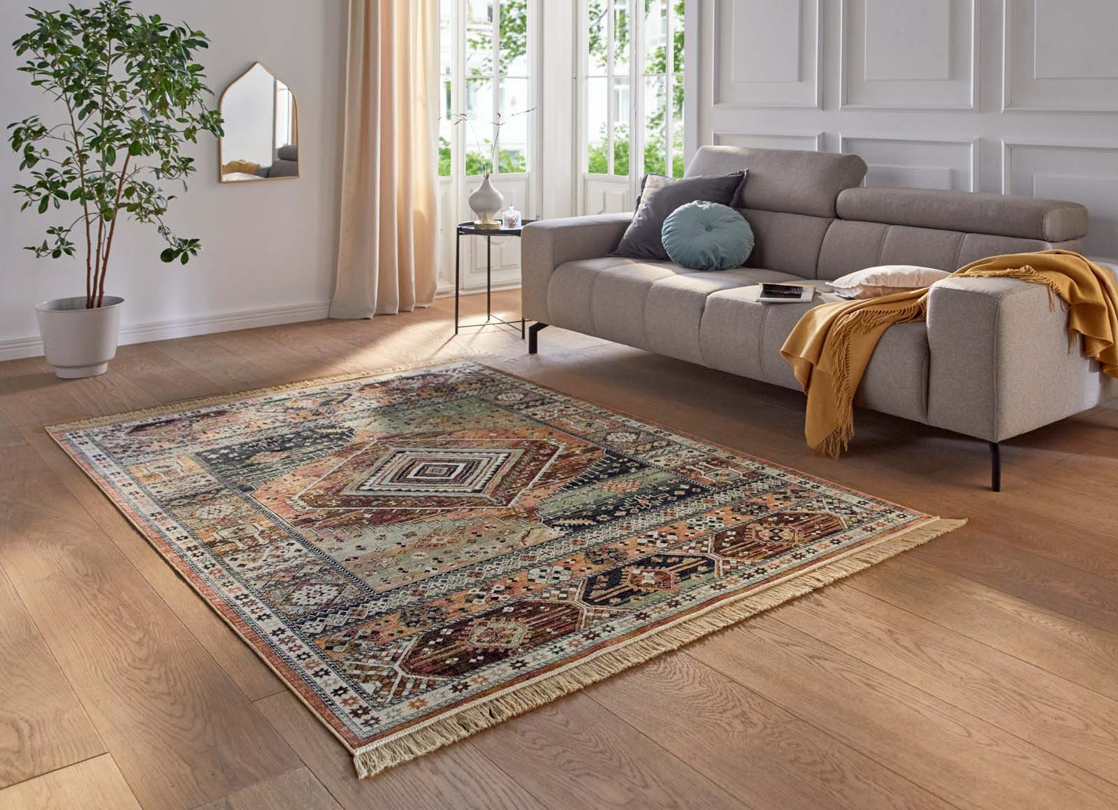 TaraCarpet Teppich Palazzo Royal Heriz, rechteckig, Höhe: 6 mm, Modernes Or günstig online kaufen