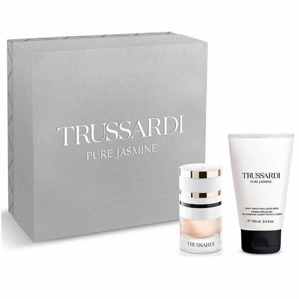 Trussardi Duft-Set Trussardi Pure Jasmine Eau De Perfume Spray 60ml Set 2 Artikel