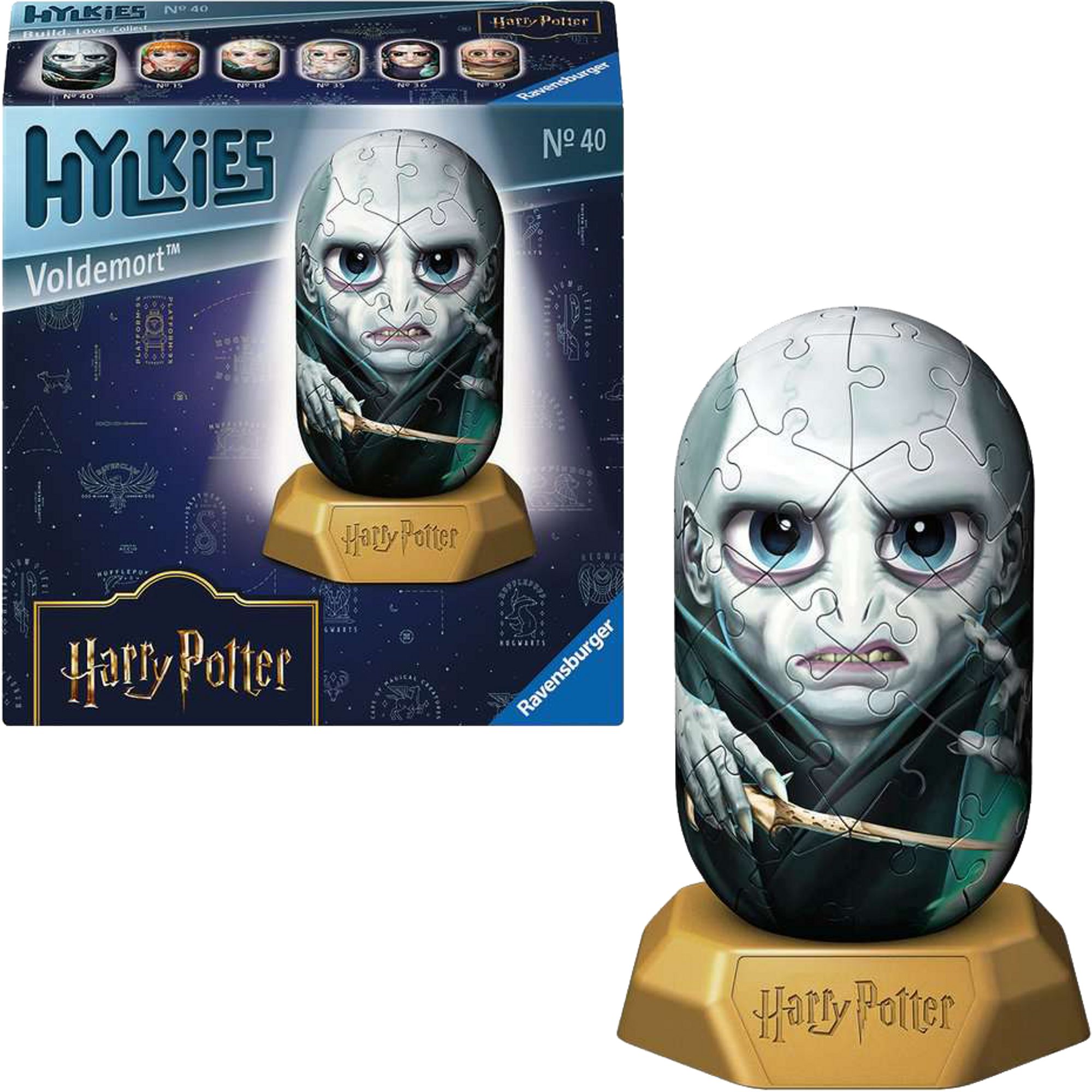 Ravensburger Puzzle Ravensburger 3D Puzzle Hylkies Harry Potter - Voldemort, 54 Puzzleteile