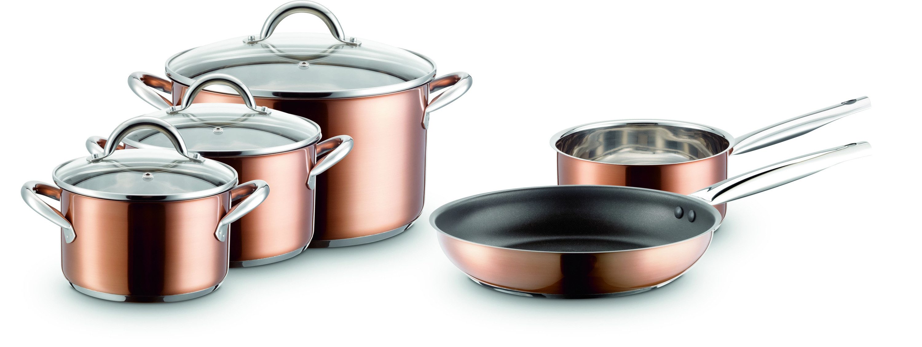 MÄSER Topf-Set Asterion, Edelstahl 18/8