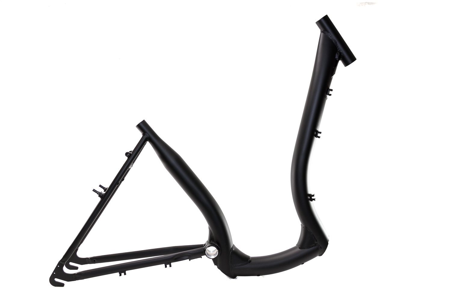 MIFA Рама велосипеда 28 Zoll Alu Damen Fahrrad Рамка Tiefeinsteiger schwarz matt Rh 46cm