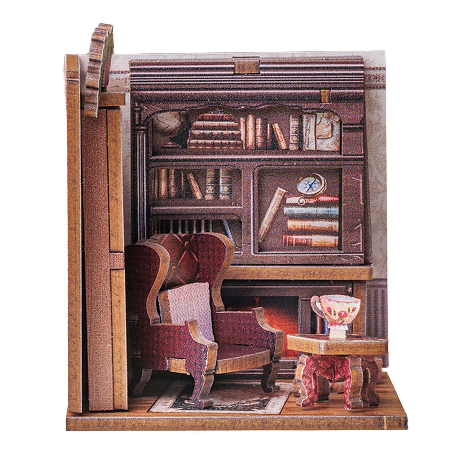 Lesezeichen Mini Book Nook DIY Leseecke