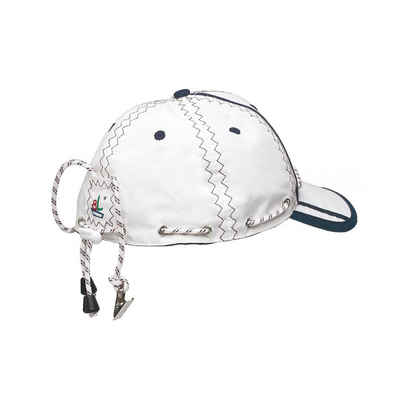 Trend Marine Baseball Cap Sea Cap Segeln mit Kragen-Clip, unisize, unisex, Weiß/Marineblau