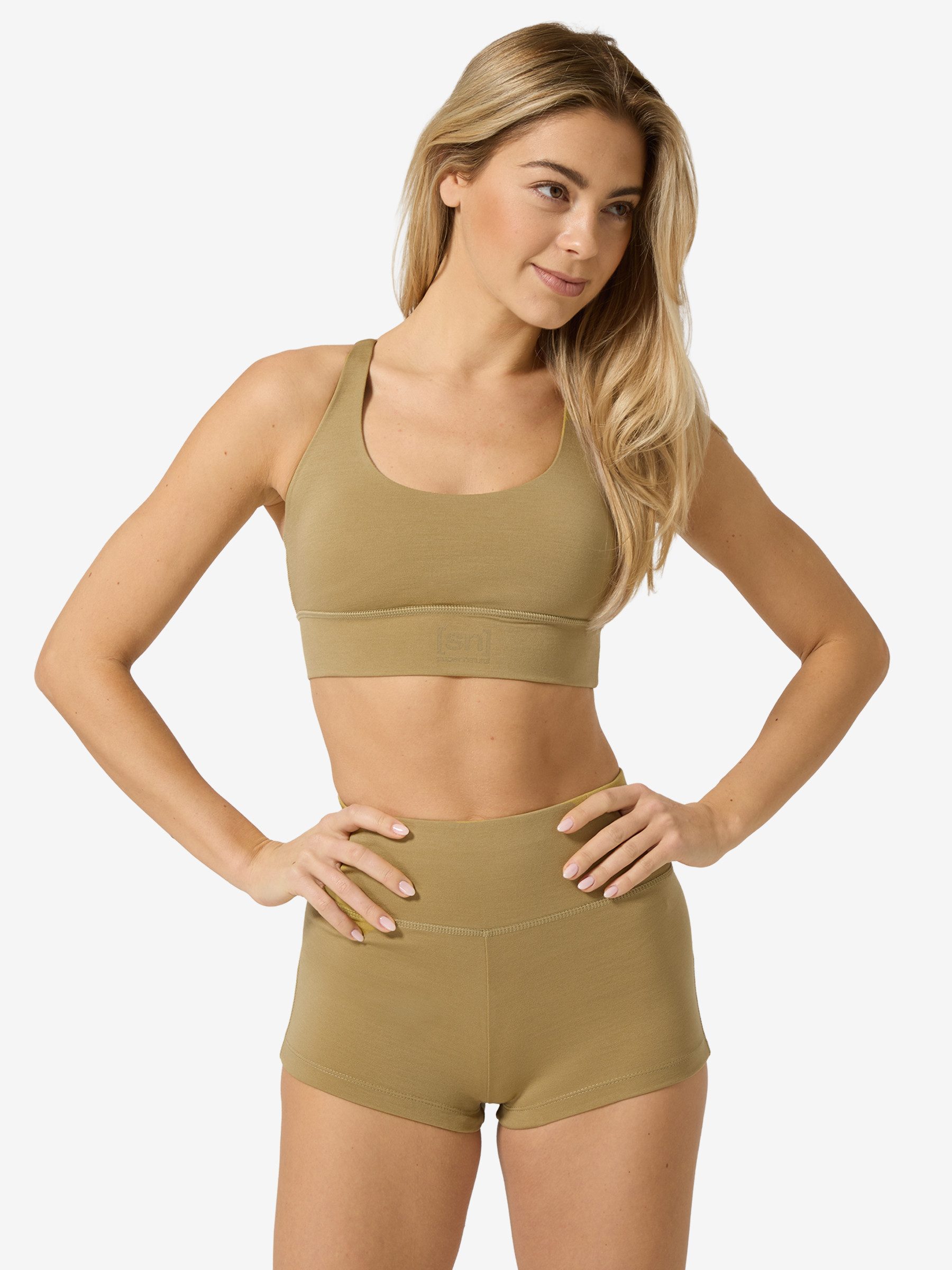 SUPER.NATURAL Shorts für Damen,Merino W SUPER PANTY sportlich, atmungsaktiv