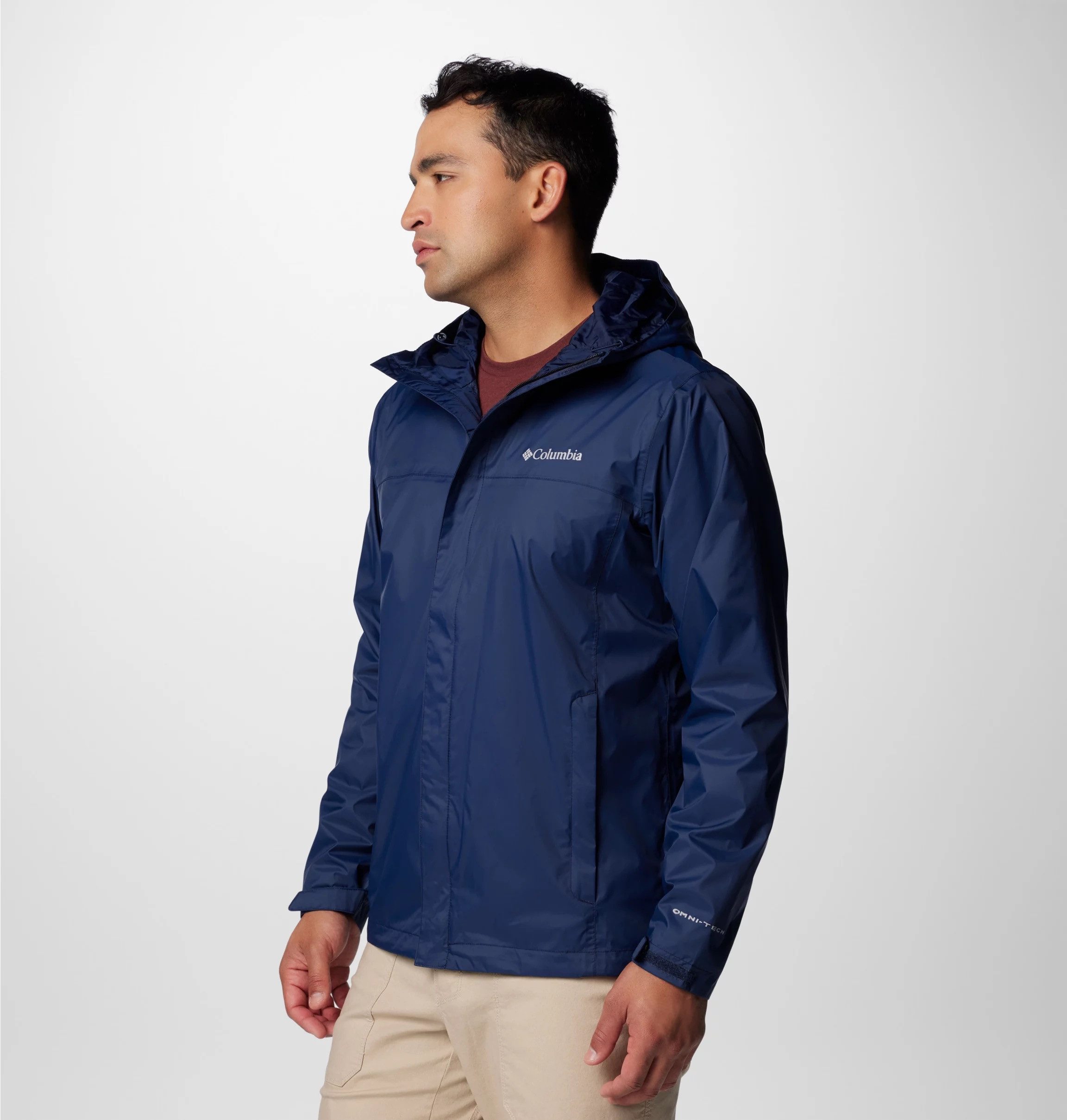 Columbia Regenjacke WATERTIGHT II JACKET mit Reißverschlusstaschen, wasserabweisendes Obermaterial aus Nylon
