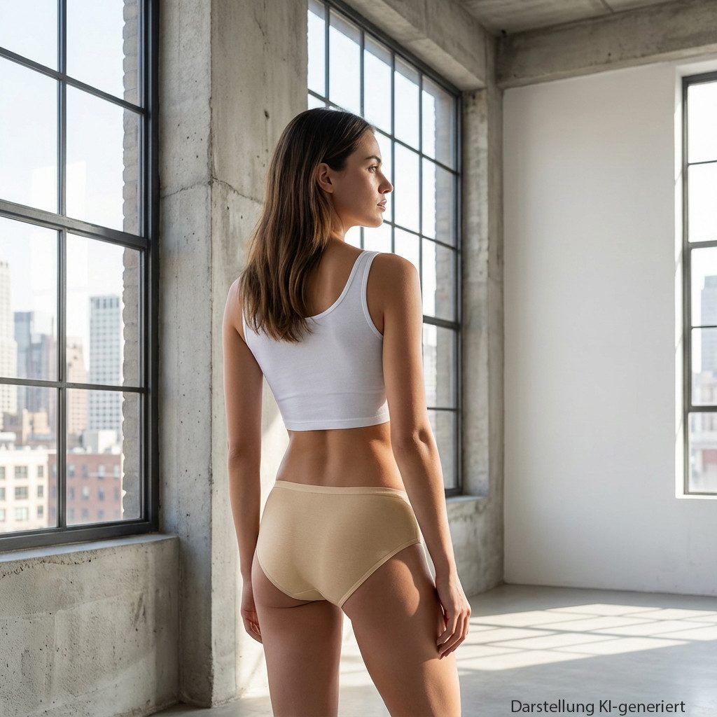 Pompadour Hüftslip Hüft-Slip Passion (Set, 6er Pack) Glanzeinfass
