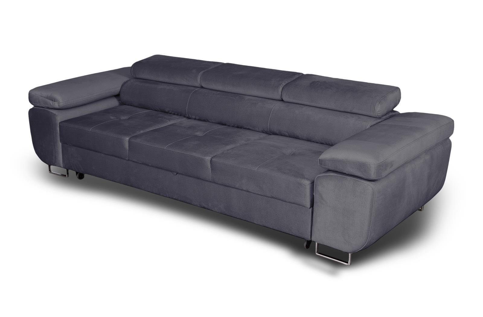 Beautysofa Schlafsofa Couch Dreisitzer Schlafsofa modernen günstig online kaufen