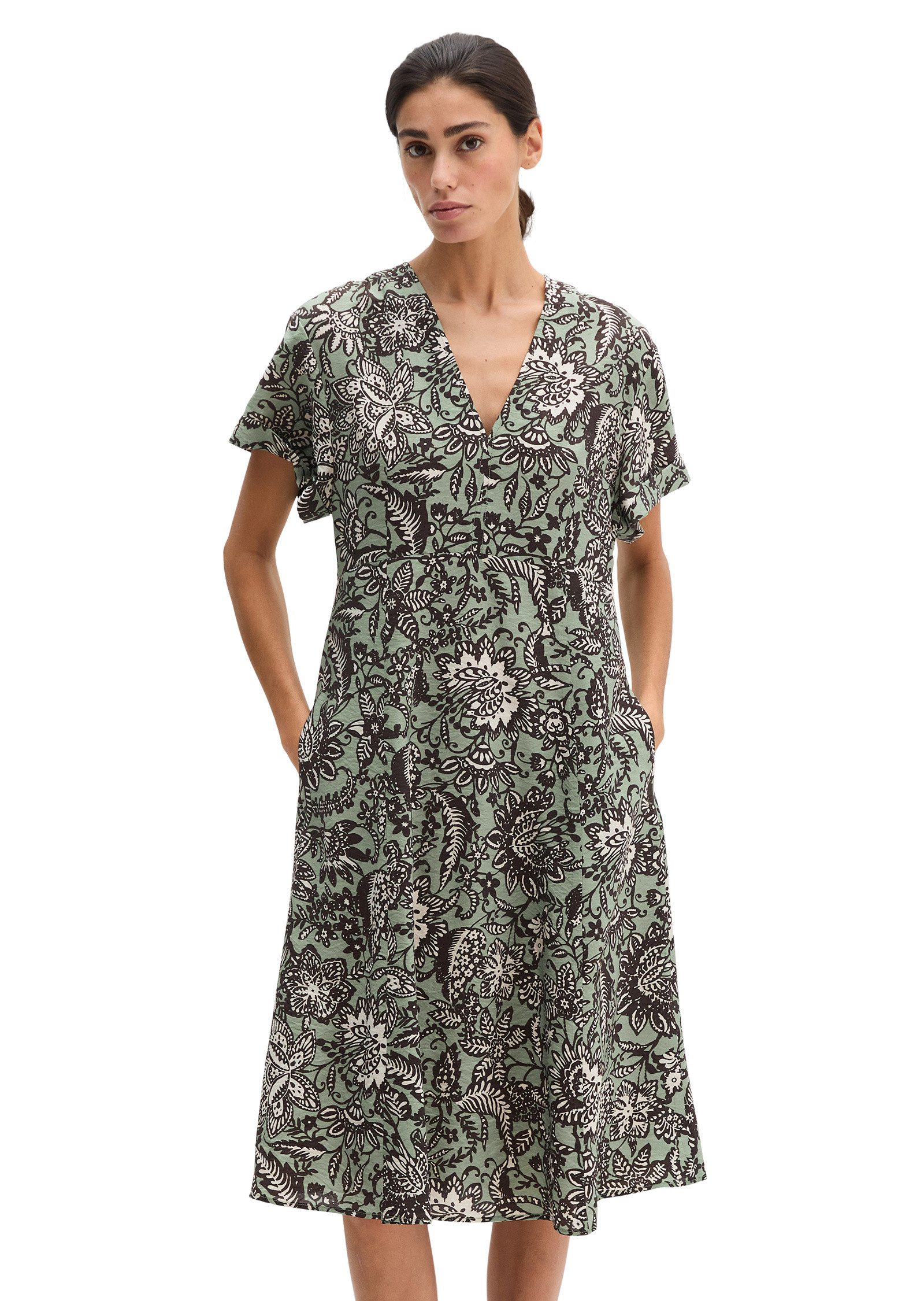 Marc O'Polo Druckkleid aus bedrucktem Viskose-Mix