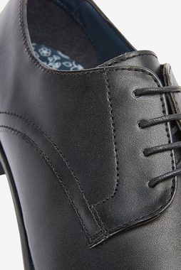Next Derby-Schuhe aus Leder mit runder Zehenpartie Schnürschuh (1-tlg)