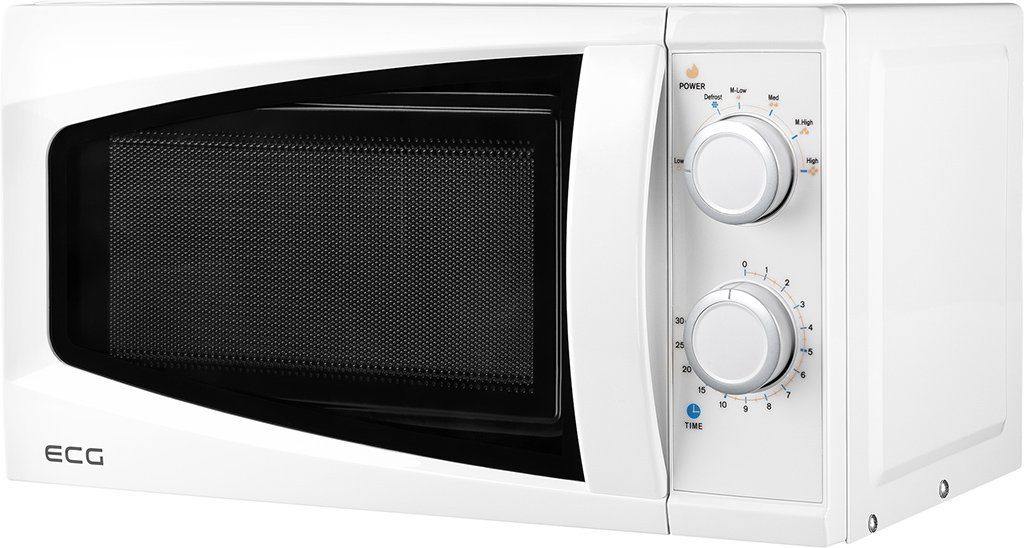 ECG Mikrowelle, Mikrowelle, 20,00 l, 6 Leistungsstufen, Auftaufunktion