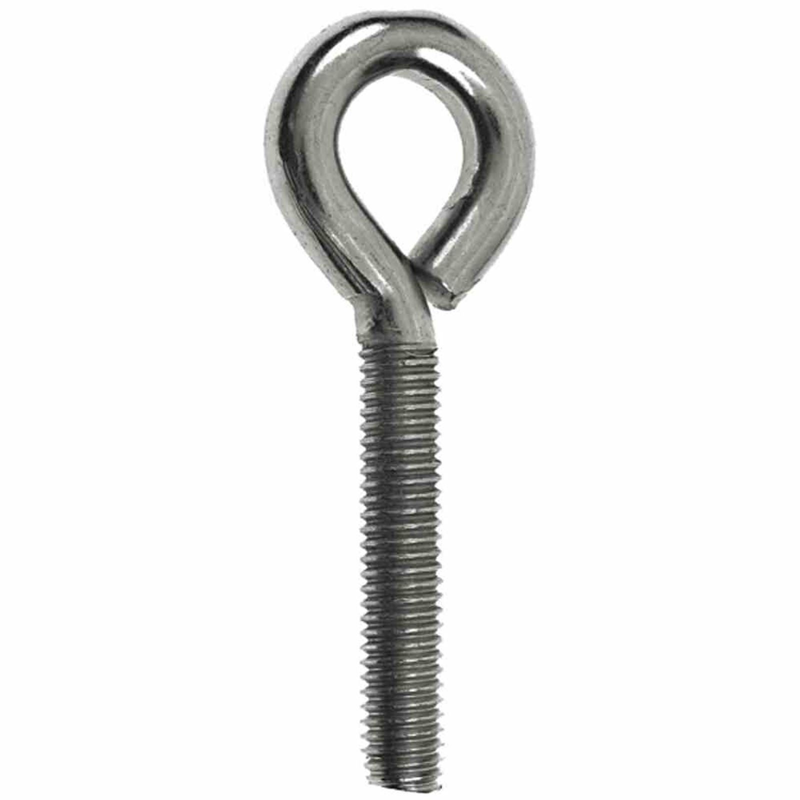 HSI Öse SB Eisengewindeösen M6 x 60 mm verzinkt, Inhalt: 4 Stück