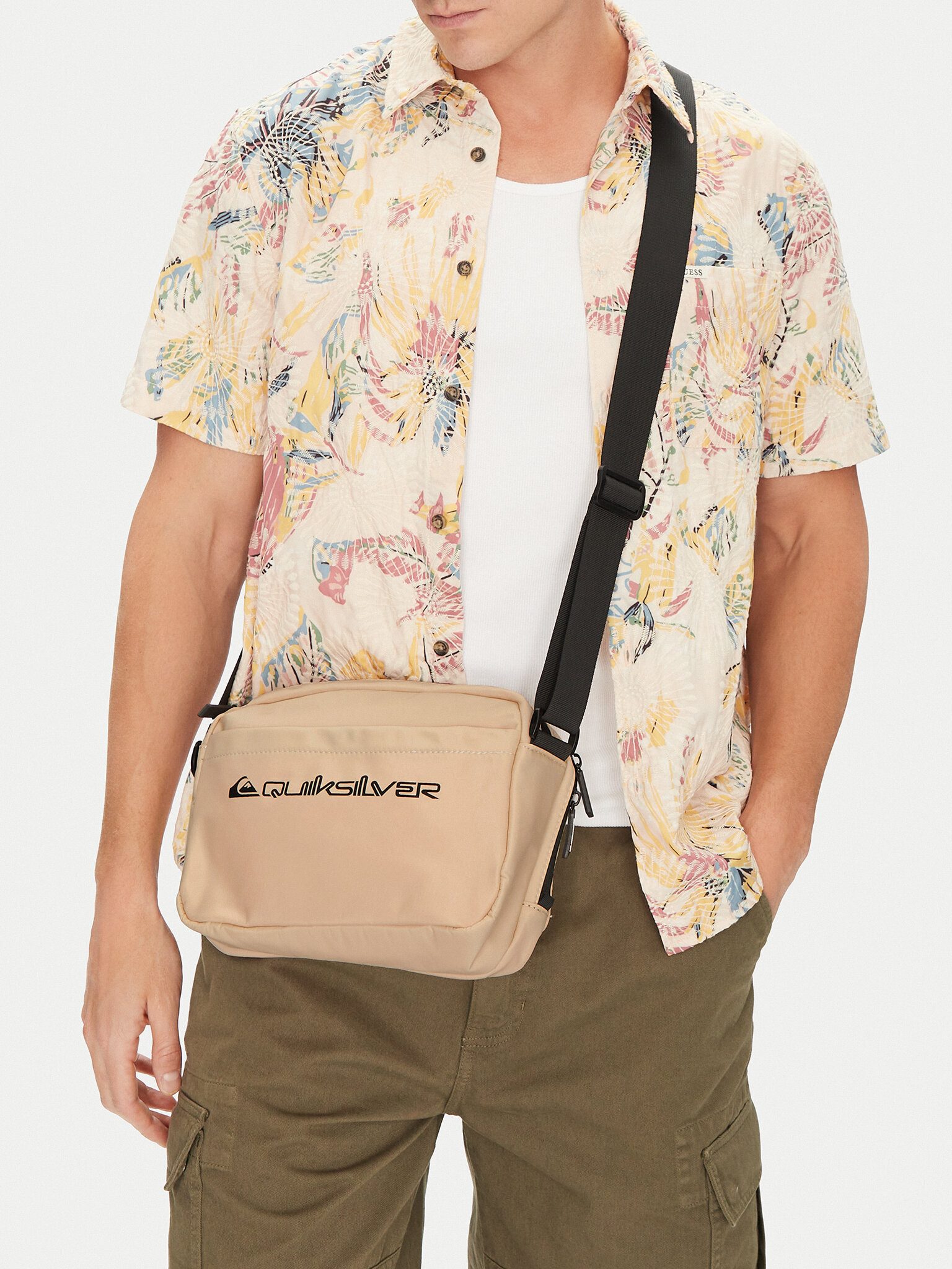 Quiksilver Handtasche Quiksilver Beutel Herren Beige QUIC-M-005-07