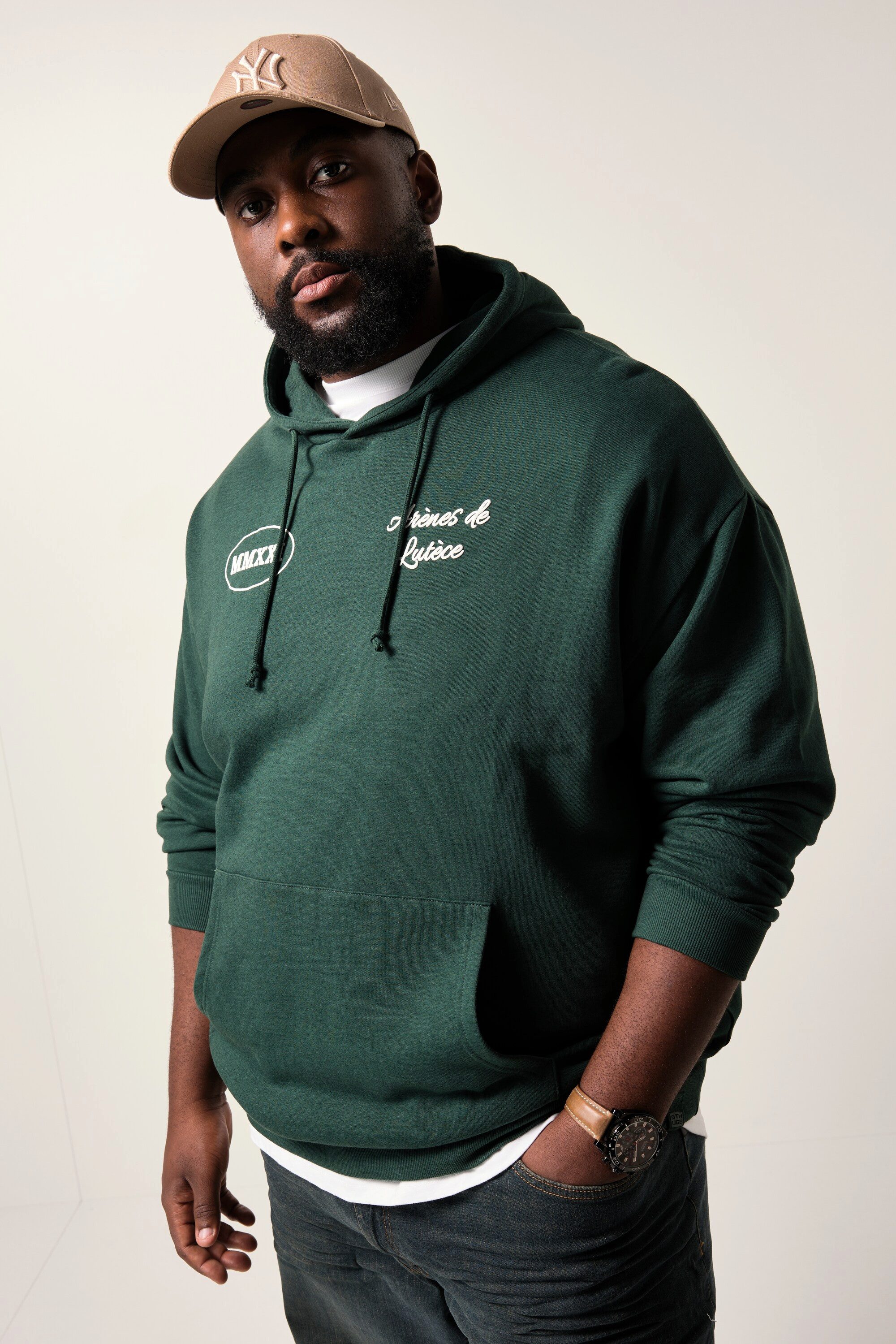 STHUGE Sweatshirt STHUGE Hoodie Kapuzensweater Prints bis 8 XL günstig online kaufen