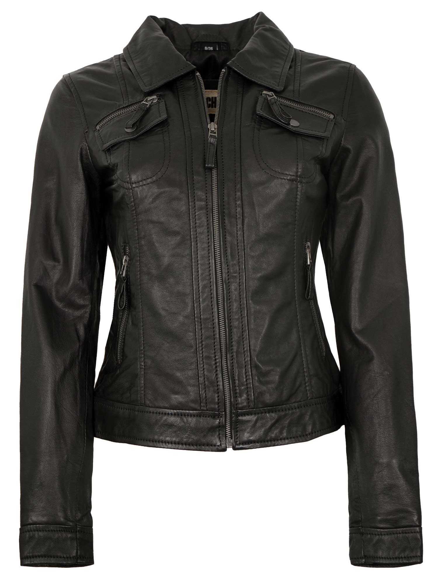 7eleven Lederjacke Kola/L 7eleven - Damen günstig online kaufen