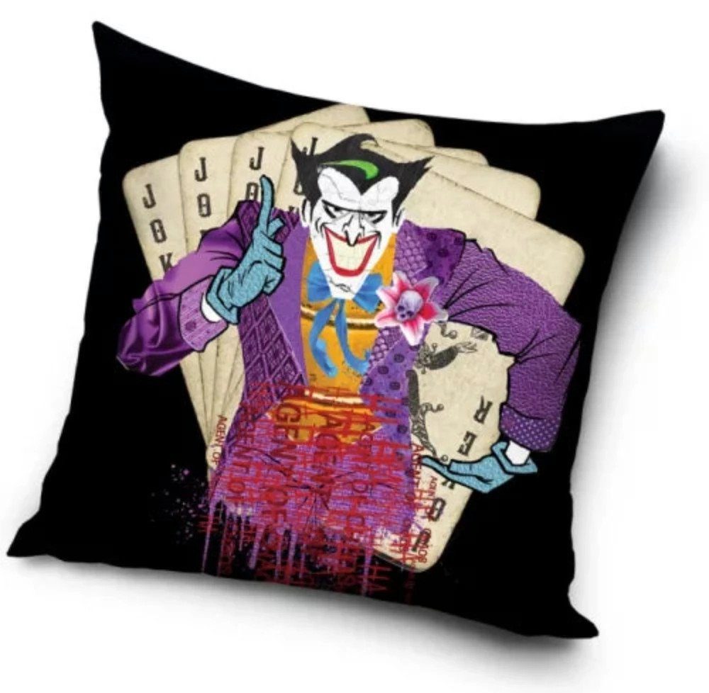 Tinisu Dekokissen Joker Batman Kissenbezug: DC - 40cm x 40cm