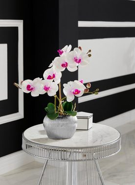 Kunstpflanze Orchidee, Home affaire, Höhe 38 cm, Kunstorchidee, im Topf