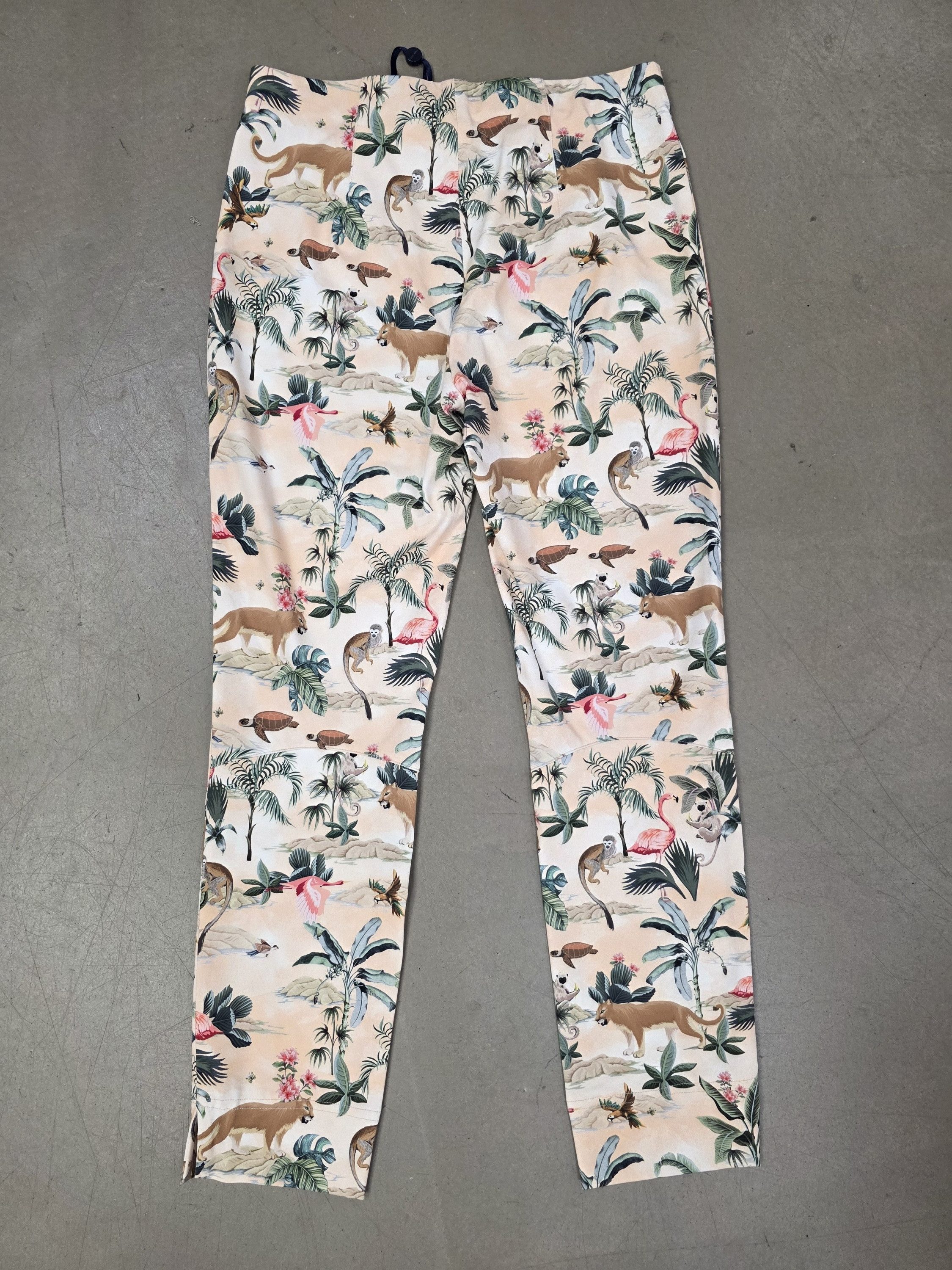 Seductive Caprileggings Sabrina Rosé gemustert