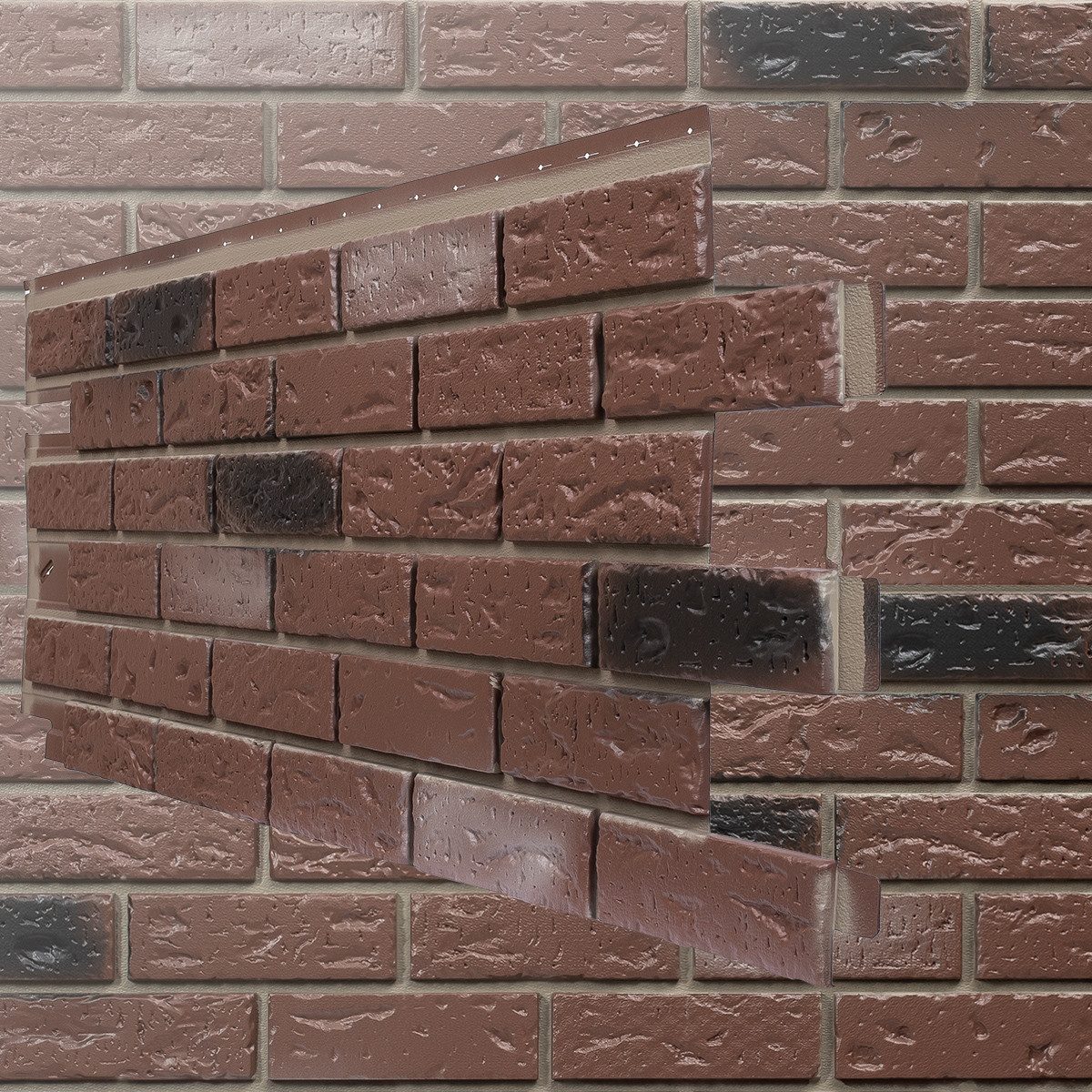 NOVIK Verkleidungspaneel NovikBrick HL Platte 122x47cm günstig online kaufen