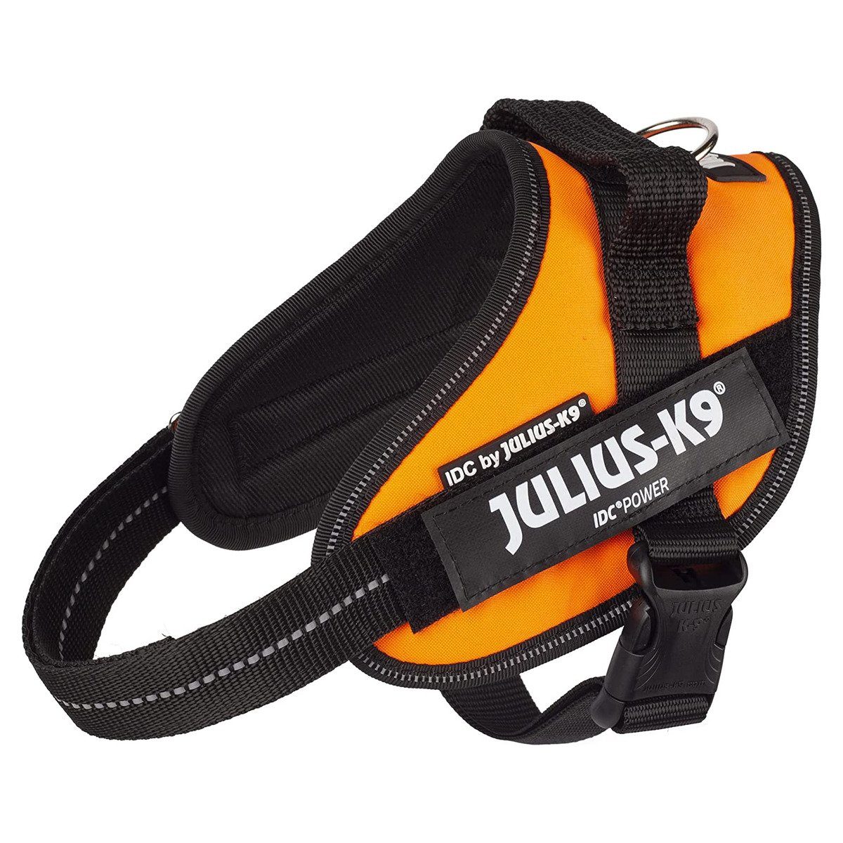 Julius-K9 Hunde-Geschirr IDC Powergeschirr UV neon-orange