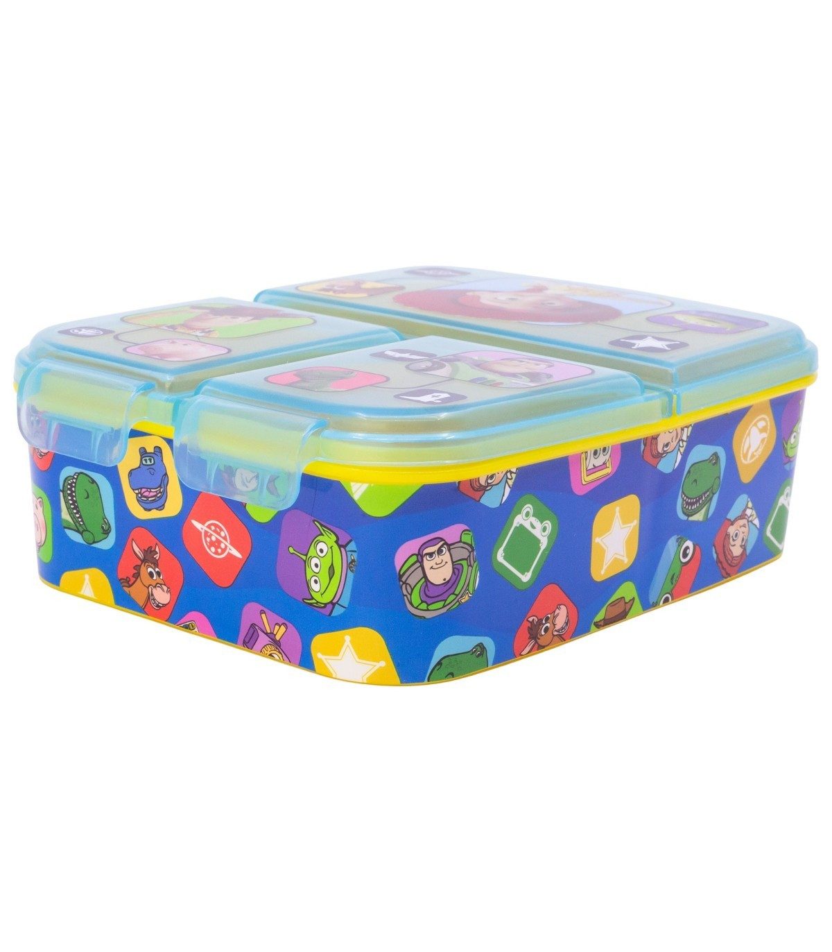 Disney Lunchbox Toy Story Lunchbox Kinder Brotdose mit 3 Fächern Pausenbox