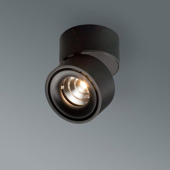 Licht-Trend LED Deckenstrahler LED Decken-Aufbauspot Simple Mini 550lm Schwarz Warmweiß