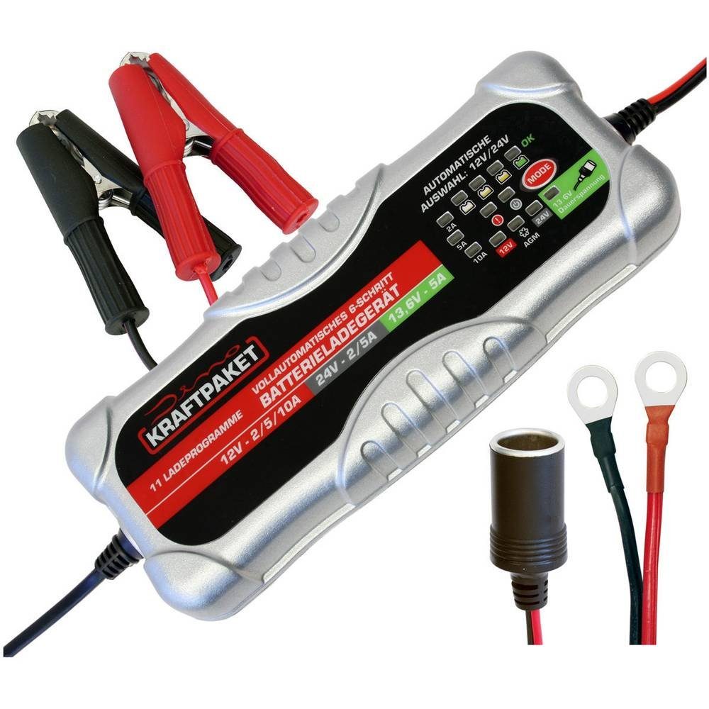 Vollautomatisches 6-Schritt Batterieladegerät mit Autobatterie-Ladegerät