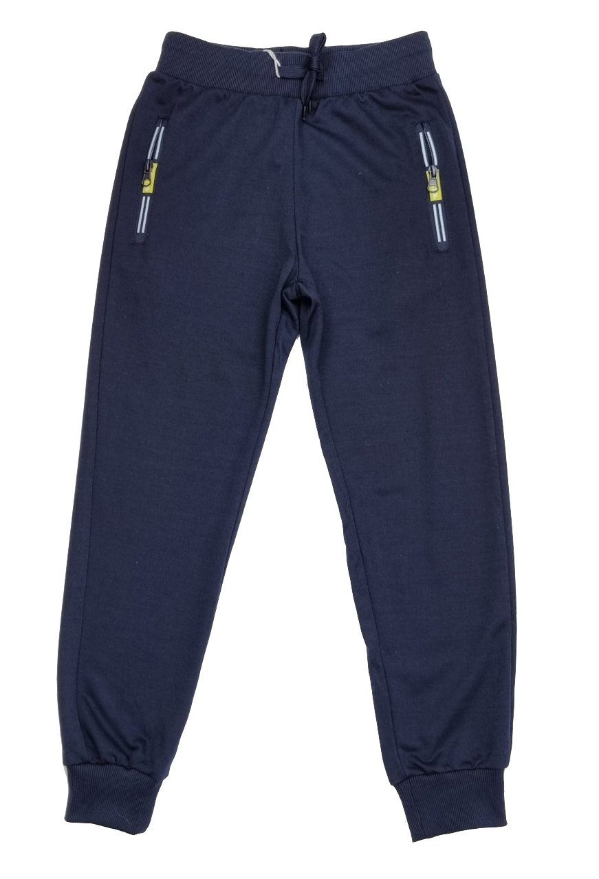 Sporthose J6319 Jogginghose Sweathose Fashion Freizeithose Blau Boy