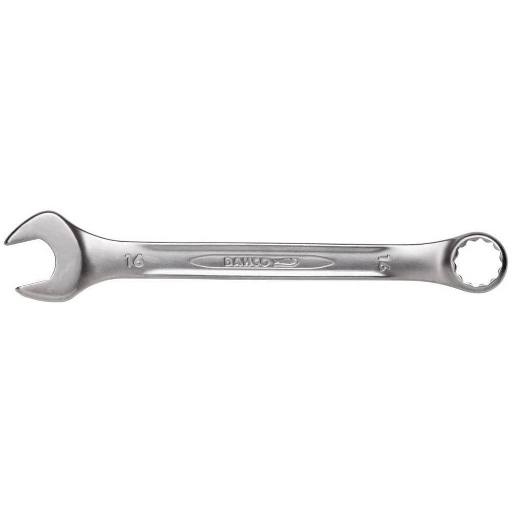 BAHCO Ringschlüssel RING-MAULSCHLÜSSEL, 15° ABGEWINKELT, SW 7MM 111M-7