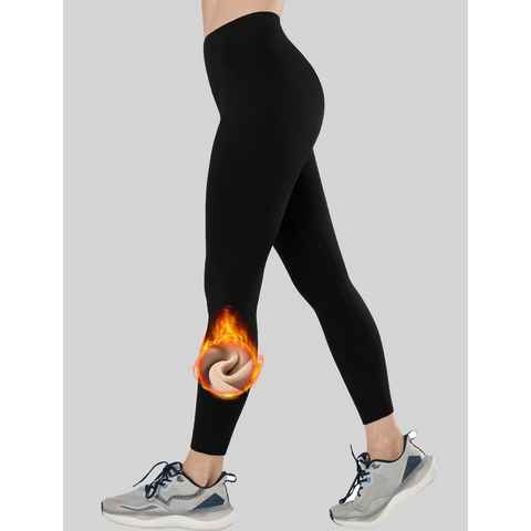 Yvette Thermoleggings Damen Winter gefüttert Sport Leggings Warm Sporthose, S110376A19