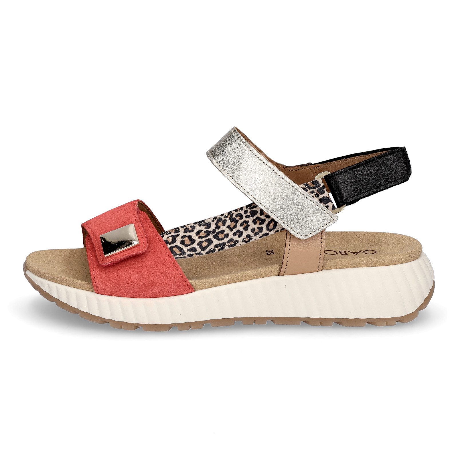 Gabor Gabor Damen Sandalette rot multi Sandale