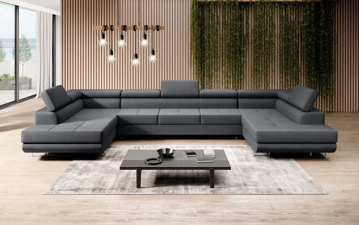 Luxusbetten24 Schlafsofa Designer Sofa Positano, mit günstig online kaufen