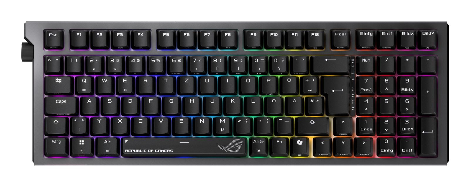Asus TASTATUR ROG STRIX MORPH 96 WL DE Tastatur