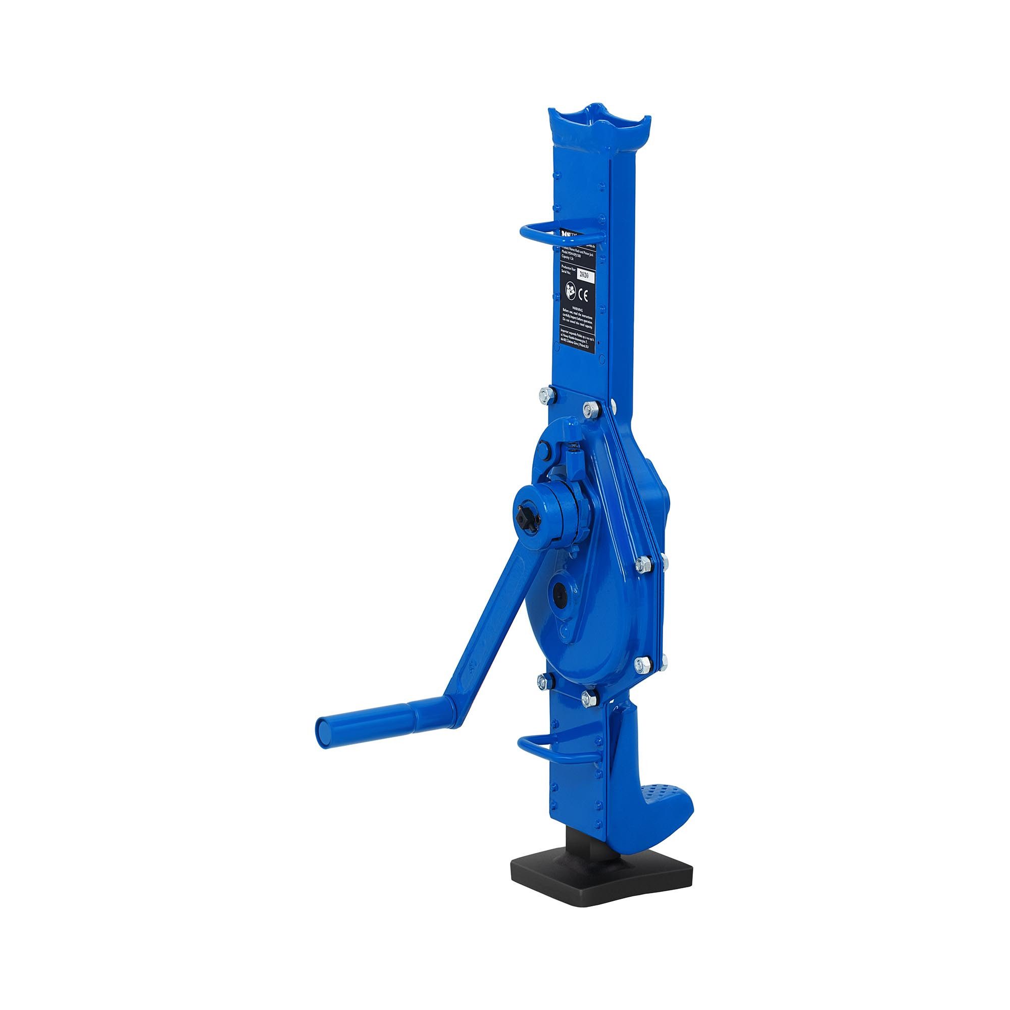 Hydraulikheber Stockwinde Zahnstangenwinde Stahlwinde Hubwinde Kurbelwinde 1500 kg
