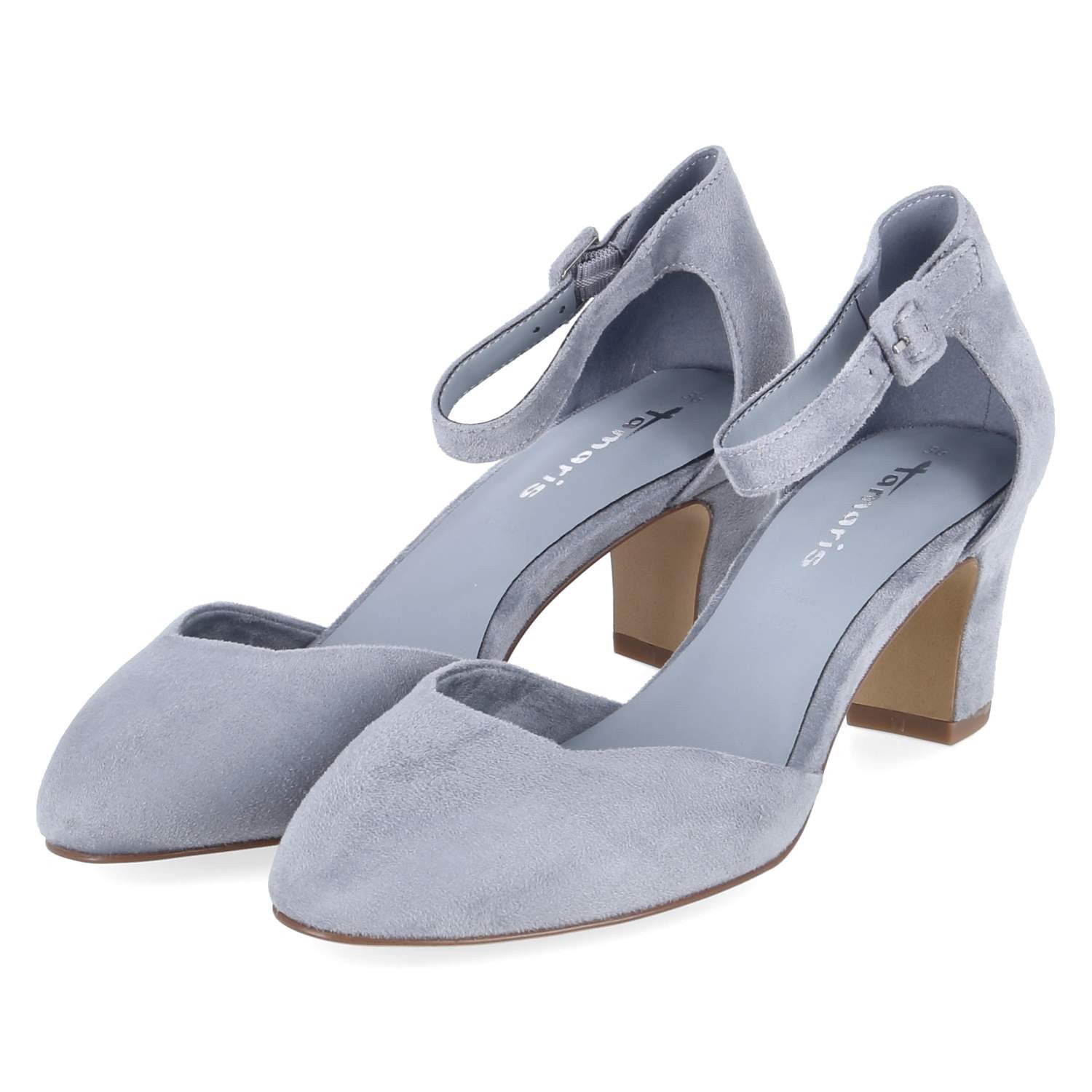 Tamaris Tamaris 1-24412-41-880 Damen Textil blau Keilpumps günstig online kaufen