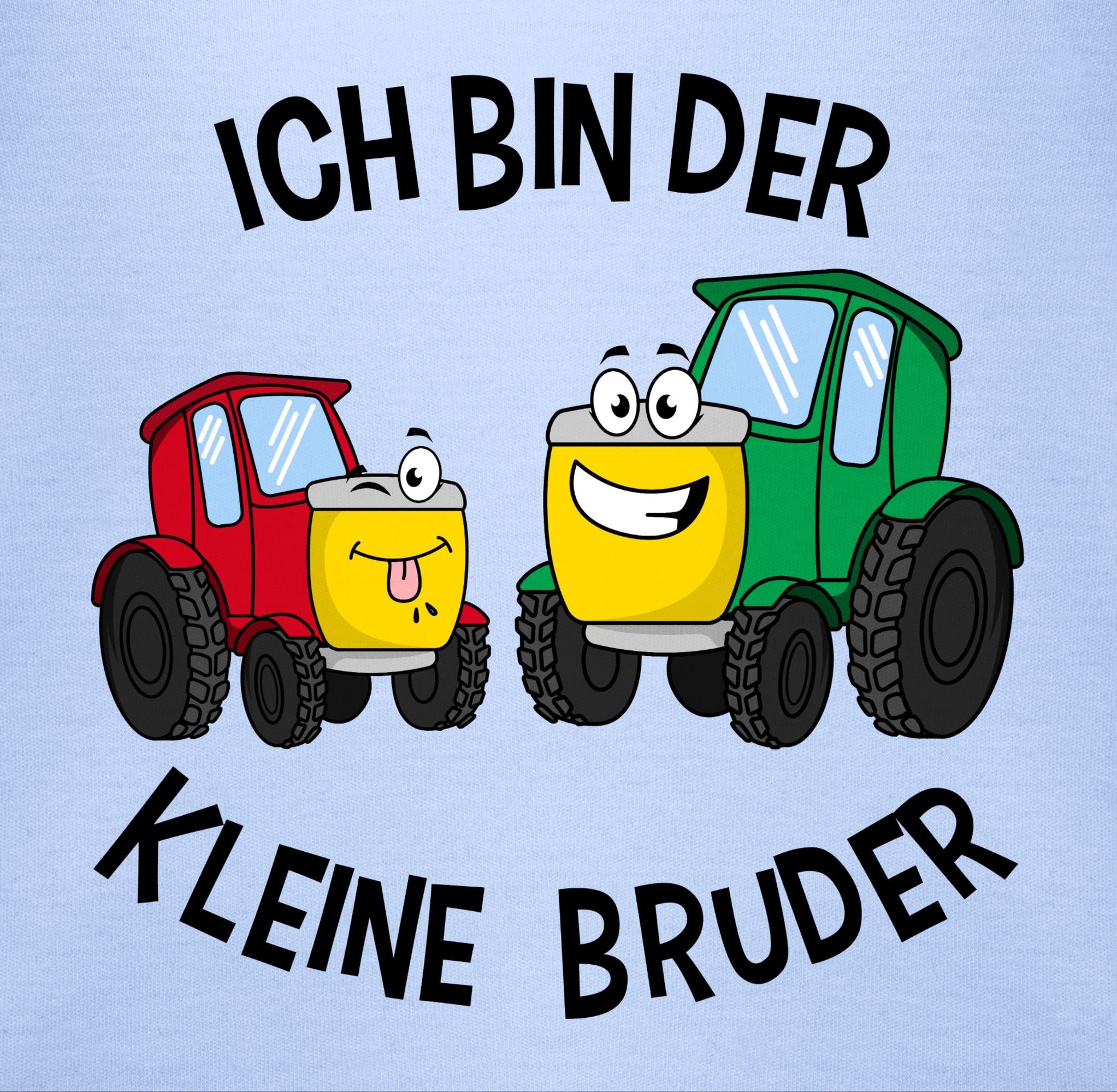 Ich Kleiner Traktor Babyblau Shirtracer Bruder 1 kleine T-Shirt Bruder der bin