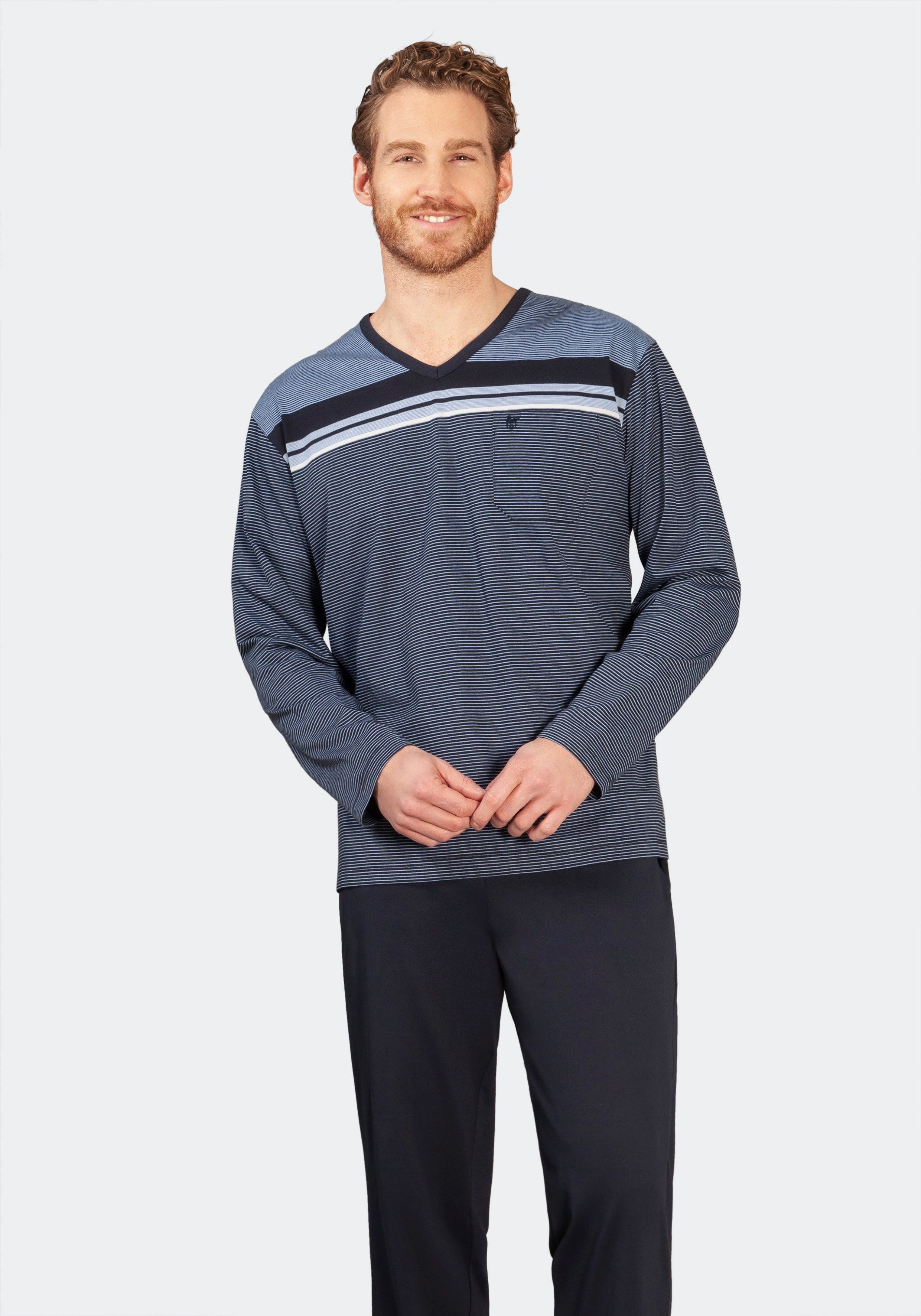 Hajo Schlafanzug Schlafanzug, Klima-Komfort günstig online kaufen