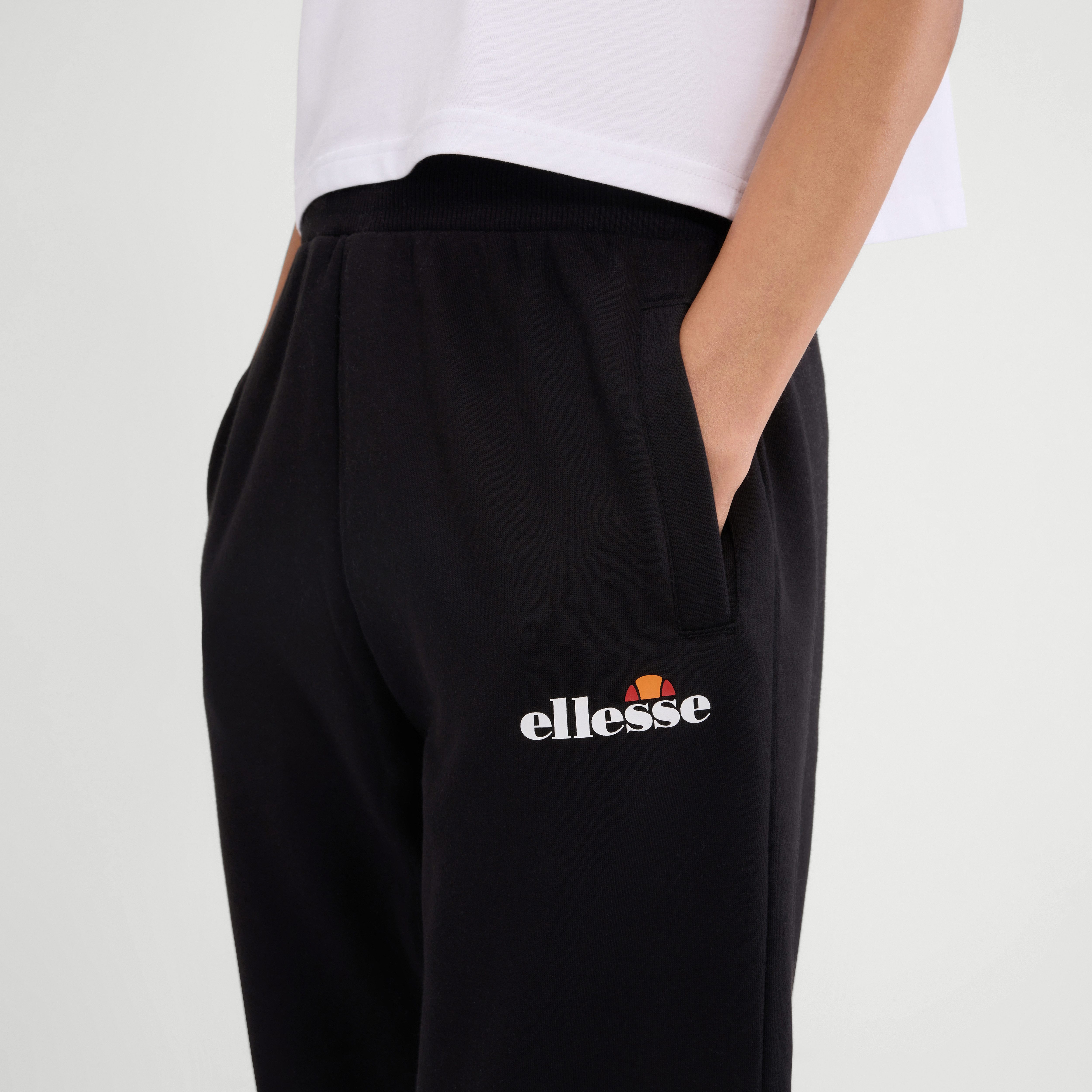 Ellesse Jogginghose mit zwei Taschen, aus Baumwolle und Polyester
