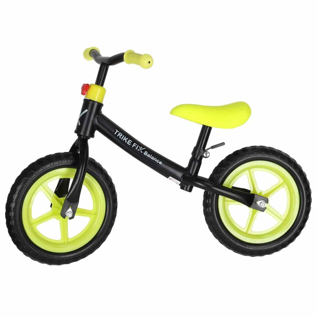 TRIKE FIX Laufrad Kinderrad Lernrad Balancerad, EVA-Reifen pannensicher, Lenker & Sattel verstellbar