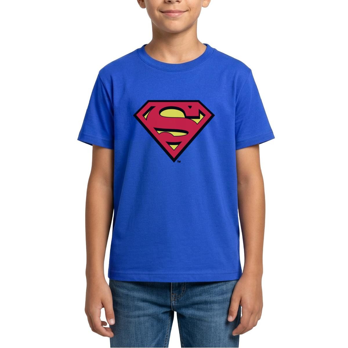 T-Shirt DC Comics Superman Logo Original Karneval Teenager T-Shirt