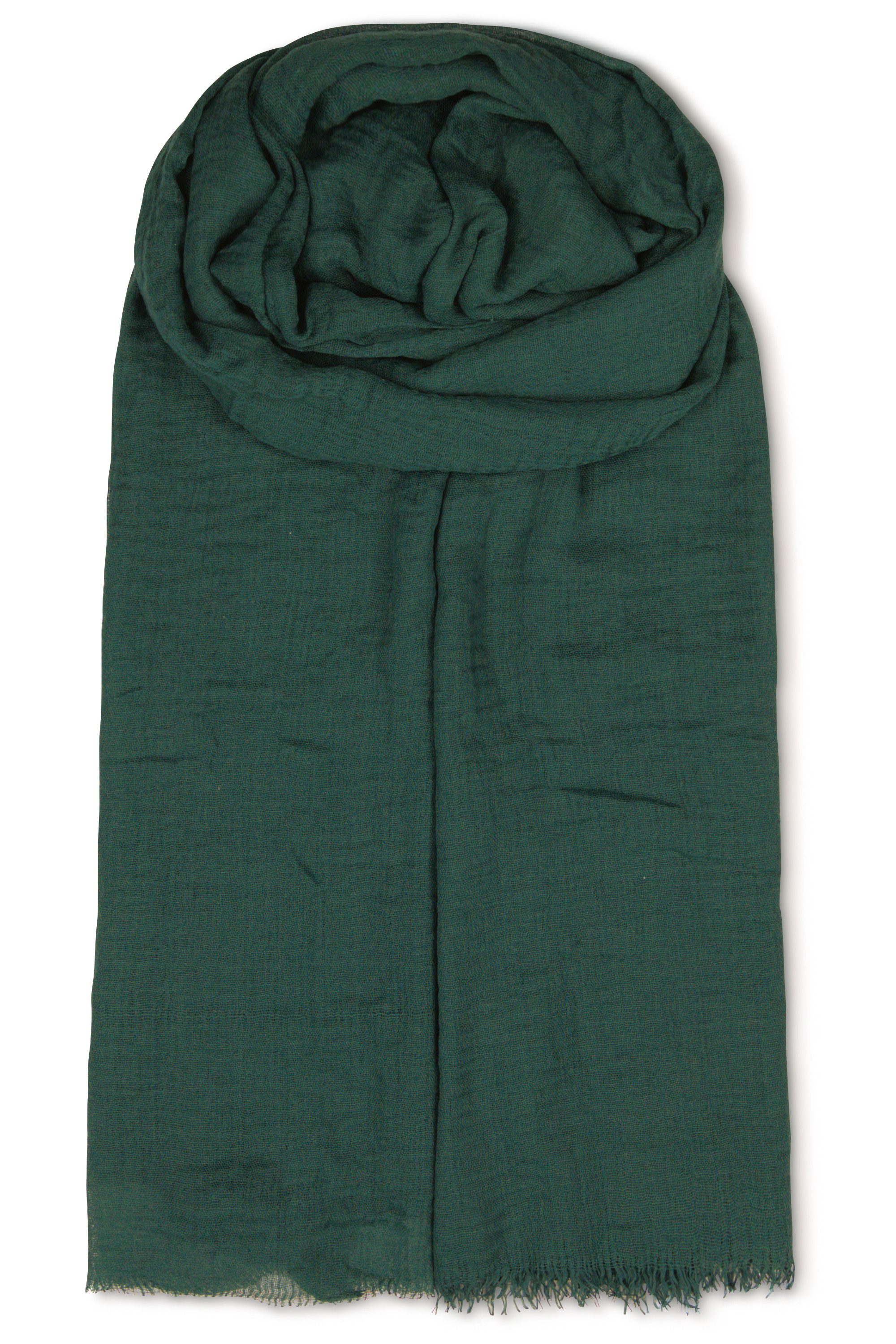 malito more than fashion Modeschal Viskoseschal S604, langer unifarbener Viskoseschal