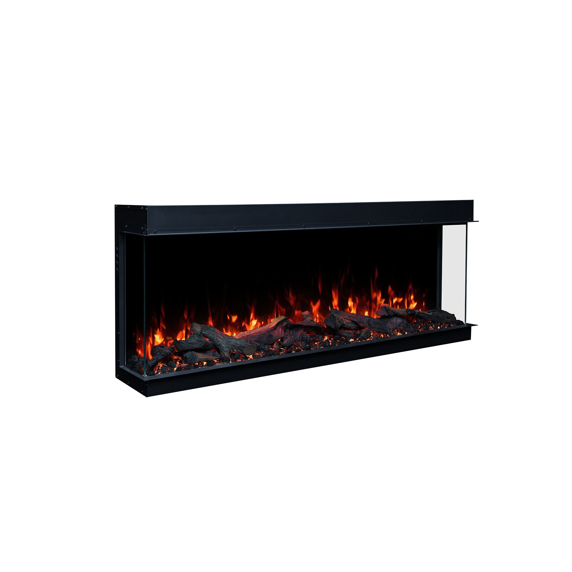 GARLIVO Elektrokamin Garlivo Insert 3D Elektrokamin Einbau LED, Elektrischer Kamin mit Fernbedienung, Timer, 3D Flammenspiel, LED Feuer