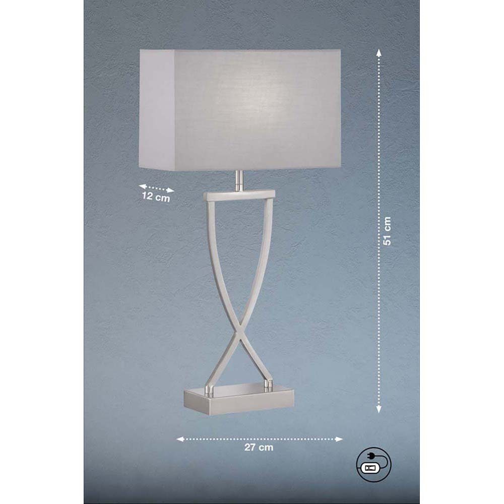 Schlafzimmerleuchte Nachttischlampe Bürolampe Tischleuchte, etc-shop Tischleuchte LED