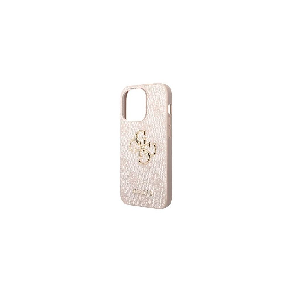 Guess Handyhülle GUESS Hard Cover Pink für iPhone 15 Pro Max 6,7 Zoll